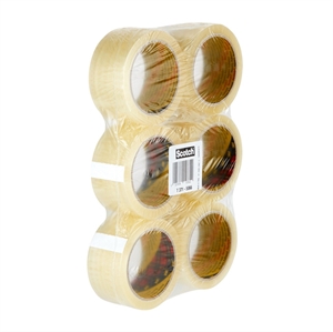 3M Emballagetape 371 50mmx66m klar (6)